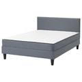 SÄBÖVIK Divan bed, Vissle grey, 140x200 cm