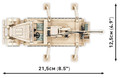 COBI Blocks Sd.Kfz. 9/1 Famo 498pcs 8+