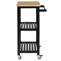 Kitchen Trolley Bish, black