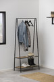 Actona Coat Stand with Shelf Seaford, wild oak/black