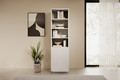 Shelving Unit Bookcase Asha 50cm, matt white