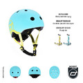 SCOOTANDRIDE XXS-S Helmet for Children 1-5 years, Blueberry