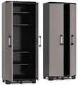 Outdoor/Workshop High Cabinet Pro High, black-grey