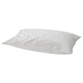 TÅGVECKLARE Pillowcase, white/dark grey, 50x60 cm