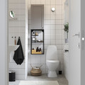ENHET Storage combination, anthracite/grey frame, 40x17x150 cm