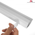 Cable shielding strip 1.5m 43 * 23 MM white MTCV-575 with tape