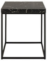 Coffee Table Barossa 40x40cm, black marble