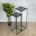 Side Tables Plant Stands Set of 2 Intesi Havana