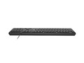 NATEC Keyboard Nautilus US, slim, black