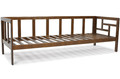 Garden Outdoor Corner Sofa, wood, dark brown, graphite grey