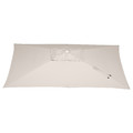 SVALÖN Parasol canopy, light grey-beige, 300x200 cm