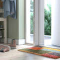 SPÅRDJUP Door mat, indoor, multicolour/stripe, 40x60 cm