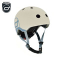 SCOOTANDRIDE XXS-S Helmet for Children 1-5 years, Ash