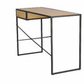 Desk Oxford with Drawer, oak/black