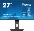 IIYAMA 27" Monitor XUB2792UHSU-B6 4K IPS DP HDMI USB-C