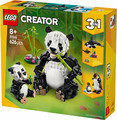 LEGO Creator Wild Animals: Panda Family 8+