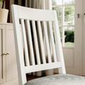 ROSENTORP / NÄSINGE Table and 6 chairs, white/Tibbleby beige-grey white, 160/215x110 cm