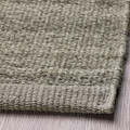 TIDTABELL Rug, flatwoven, grey, 80x150 cm