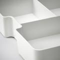 KUGGIS Insert with 5 compartments, white