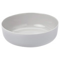 VITBLECKA Serving bowl, light grey, 22 cm