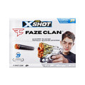 ZURU X-Shot Launcher Skins Menace Faze 4 Darts, assorted, 8+