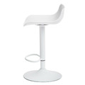 Bar Stool Bar One Simplet, matt white