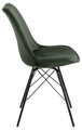Chair Eris, velvet, green