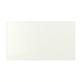 FÄRVIK 4 panels for sliding door frame, white glass, 100x236 cm