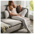 SÖDERHAMN 4-seat sofa, with chaise longue/Viarp beige/brown