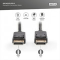 Assmann Connection Cable DisplayPort 1080p 60Hz FHD Type DP / DP M / M black 2m
