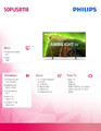 Philips 50'' TV LED 50PUS8118/12