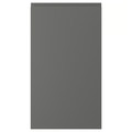 VOXTORP Front for dishwasher, dark grey, 45x80 cm