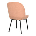 Upholstered Chair Cloe, pink
