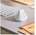 Logitech Optical Wireless Mouse Lift White Right Handed 910-006475