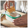 UPPFYLLD Grater with container, set of 4, mixed colours