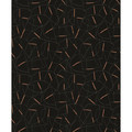 GoodHome Vinyl Wallpaper on Fleece Schiele, black