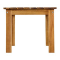 Garden Wooden Side Table Denia 47x47x40cm, brown