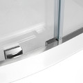 GoodHome Hydromassage Shower Cabin Beloya 90 cm, chrome