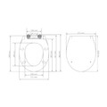 Duroplast Soft-close Toilet Seat Diani, taupe