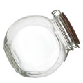 Elegant Storage Jar with Acacia Lid