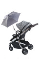 Titanium Baby Stroller Universal Parasol Umbrella UV 50+, mint green