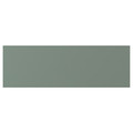 NICKEBO Drawer front, matt grey-green, 60x20 cm