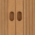 Nightstand Bedside Table Langley, oak-look