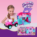 ZURU Sparkle Girlz Doll with Jeep & Camper 3+