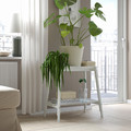 KÖRSBÄRSBJÖRK Plant pot, light grey/beige, 24 cm