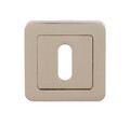 Colours Door Escutcheon Inya, lower, satin nickel