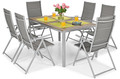 Outdoor Table Modena 150, silver