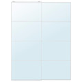 AULI Pair of sliding doors, mirror glass, 150x201 cm
