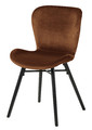 Chair Batilda, velvet, copper