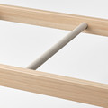 KOMPLEMENT Clothes rail, white stained oak effect, 75x35 cm